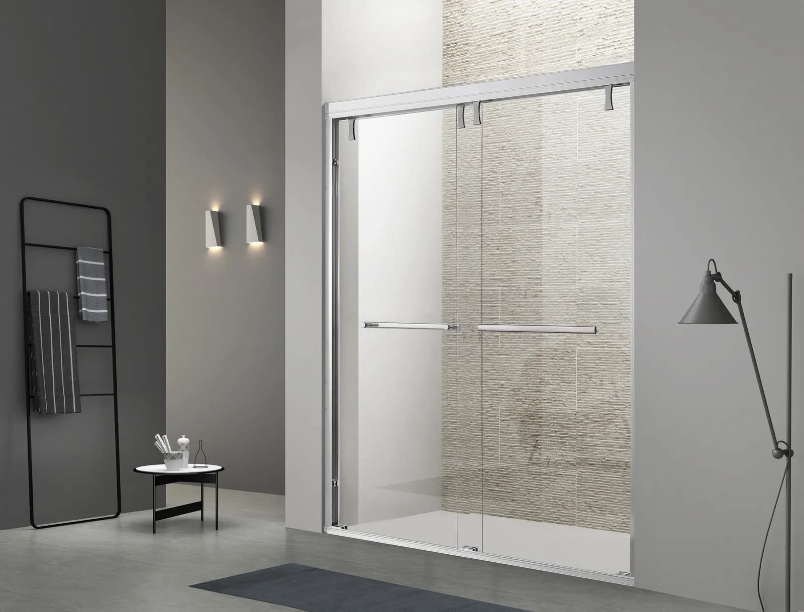 212 shower door — product photo