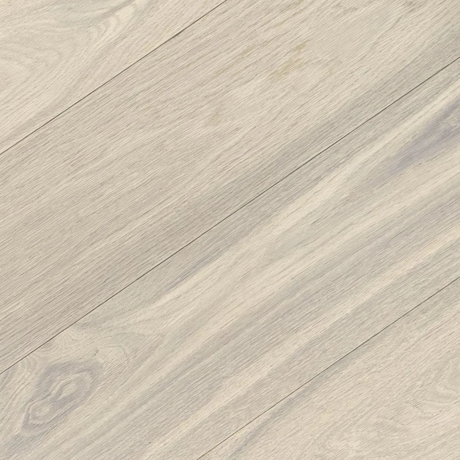 American White Oak Pearl thin veneer engineered hardwood flooring — product photo