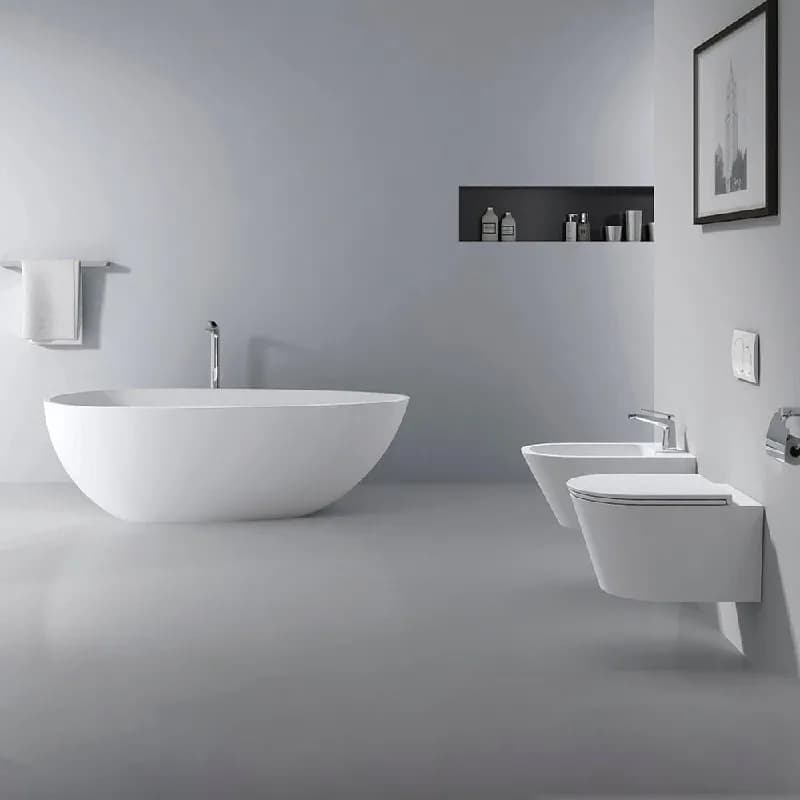 FS302-1800 freestanding bathtub — view 1