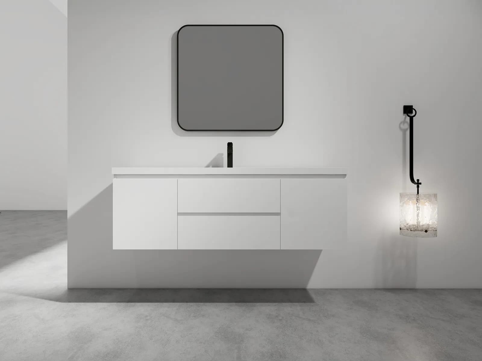OV D00160 GWH bathroom vanity — view 1
