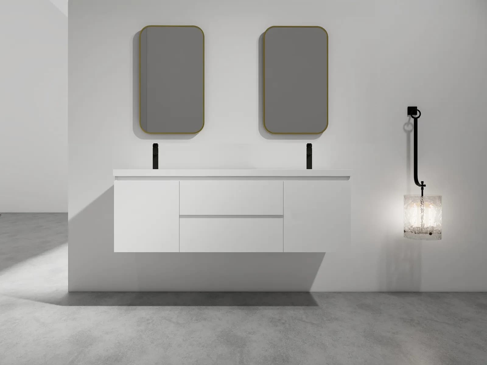 OV D00160 GWH bathroom vanity — view 1