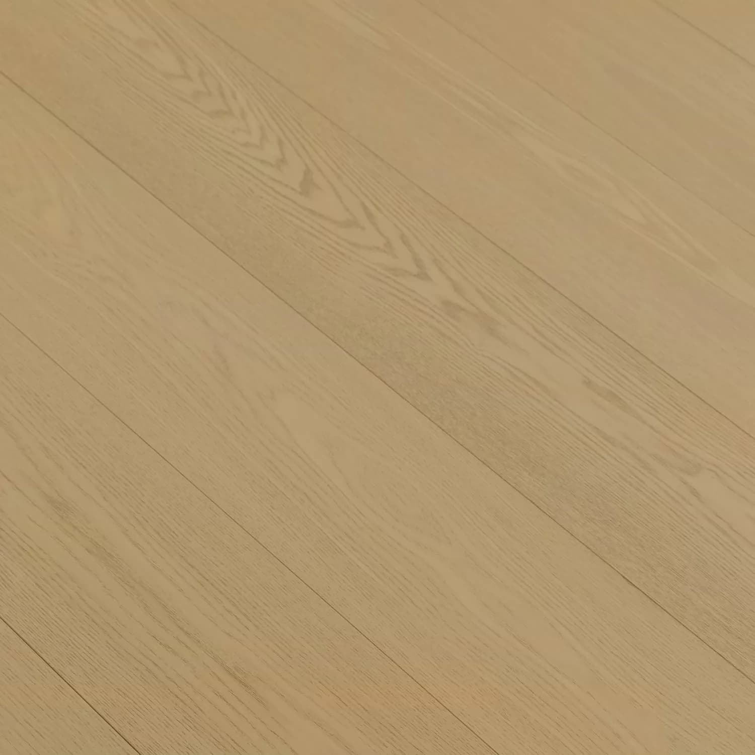 Wisconsin Black Ash Day Break thick veneer engineered hardwood flooring — product photo